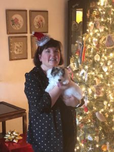 Dr. Susan Terry with puppy
